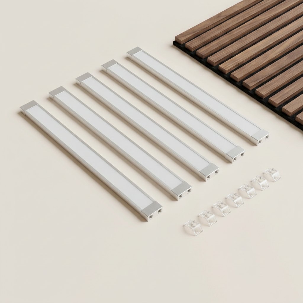 LED Profile Channels — 4 Pack, 39 in