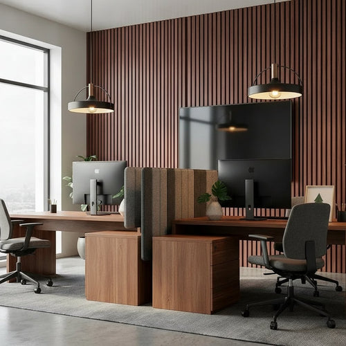 Felt Privacy Screen for Desks