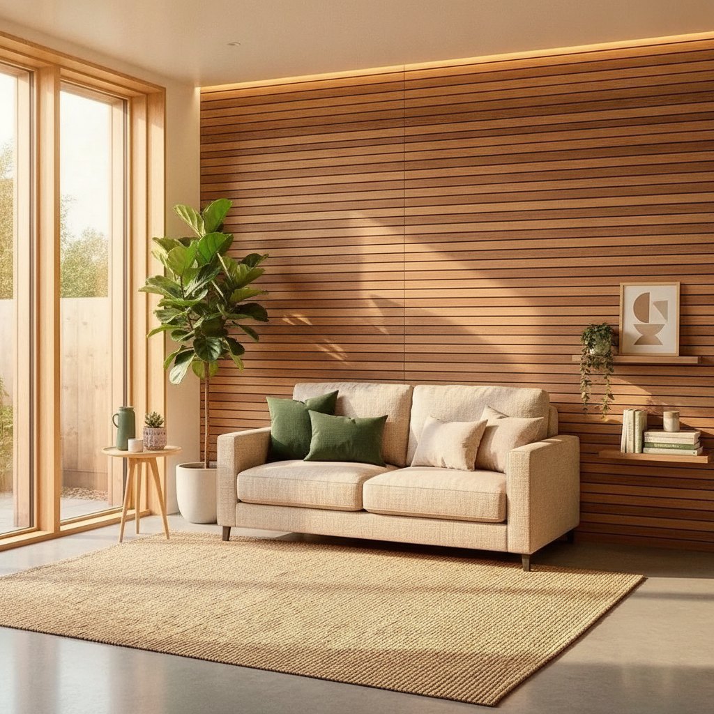 Half-Height Slat Panels — 94 × 24 in
