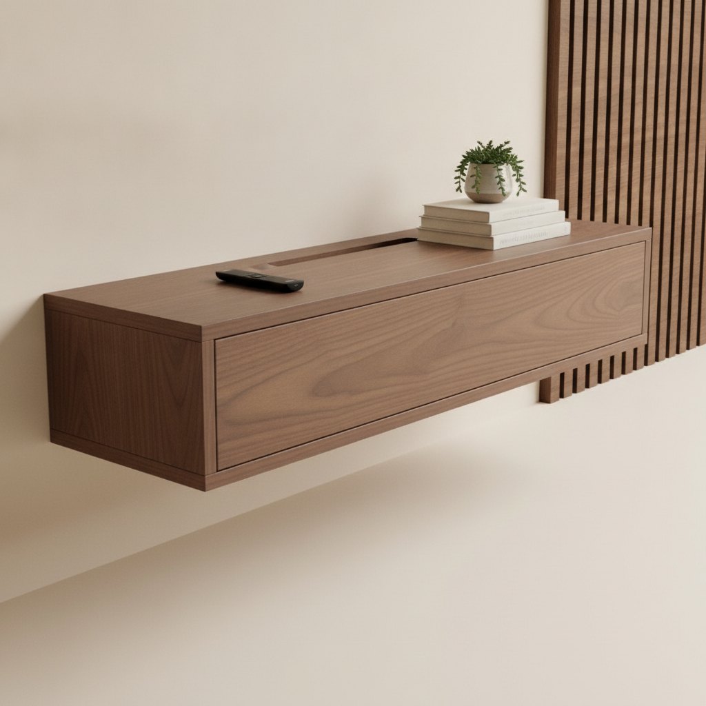 Wall-Mount TV Shelf — 47 in